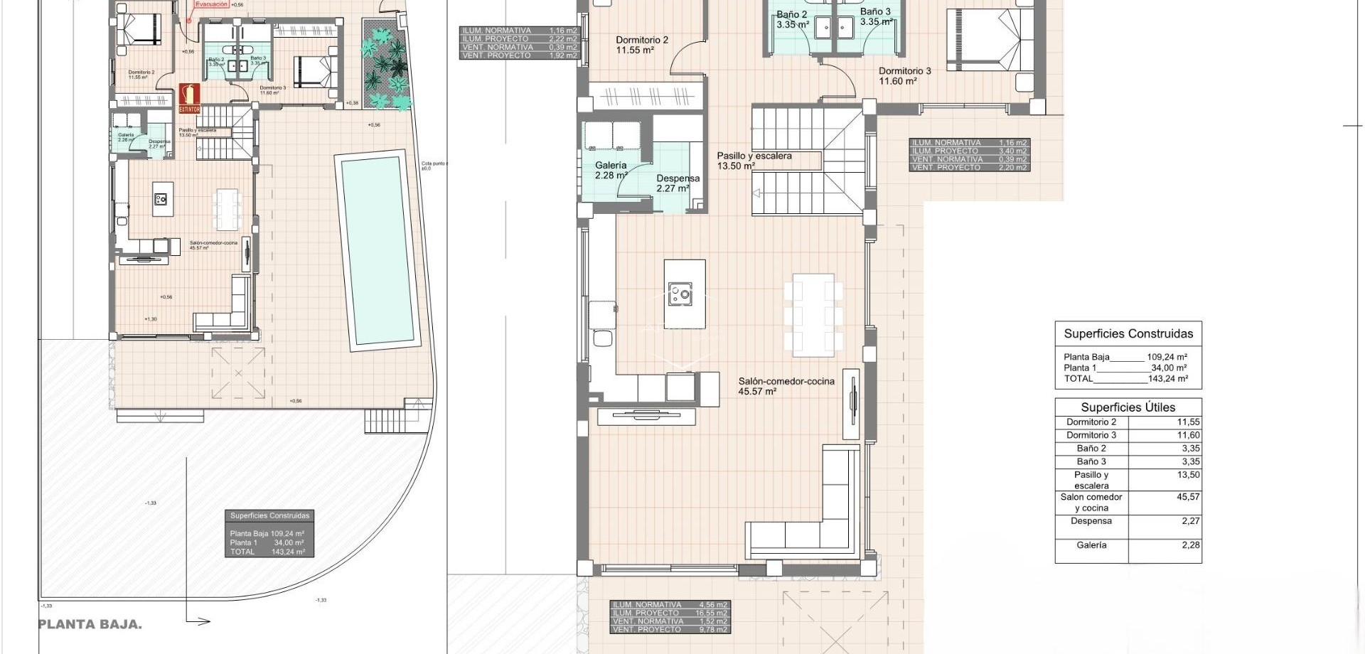 Nieuwbouw Woningen - Villa - Vrijstaand -
San Fulgencio - Urb. La Marina