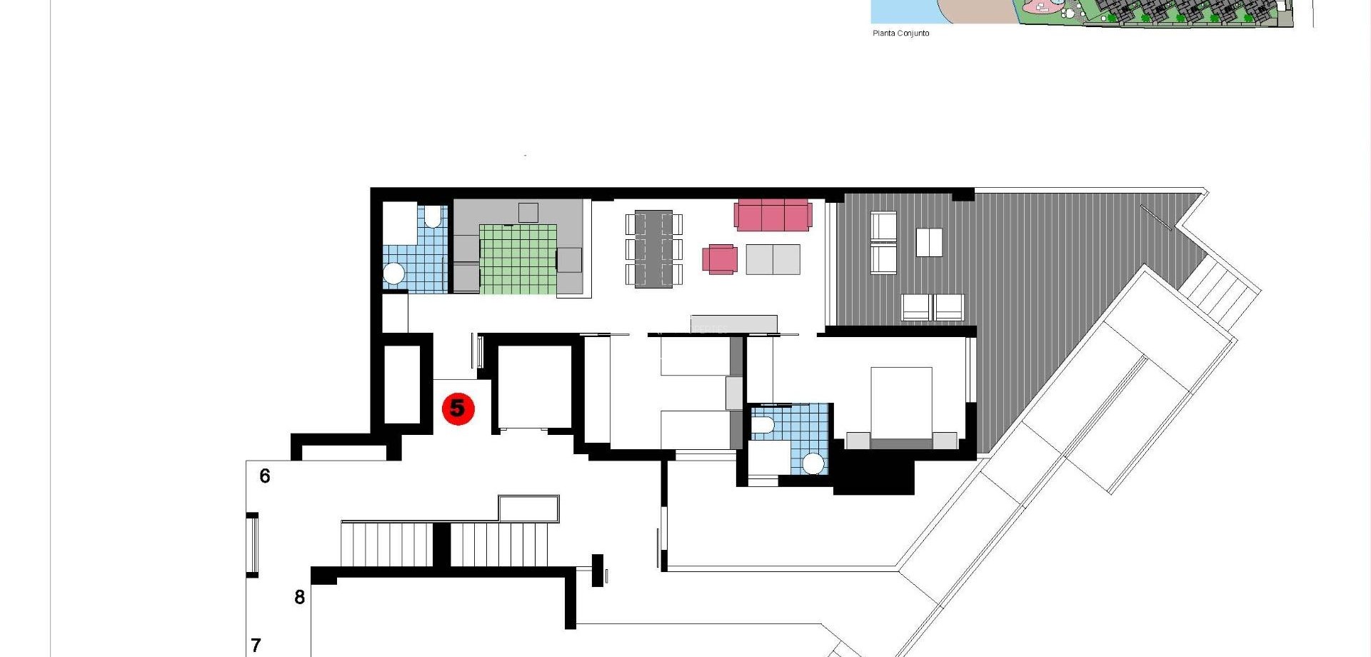 Nieuwbouw Woningen - Appartement- flat -
Denia - L´Estanyó (Marinas)