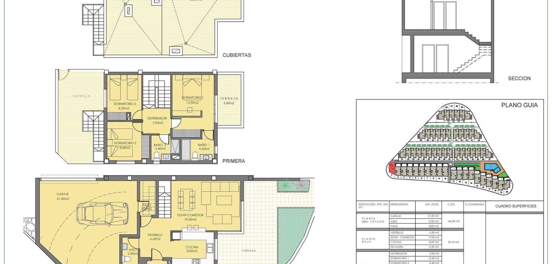 New Build - Villa - semi-detached -
Monforte del Cid - Alenda Golf