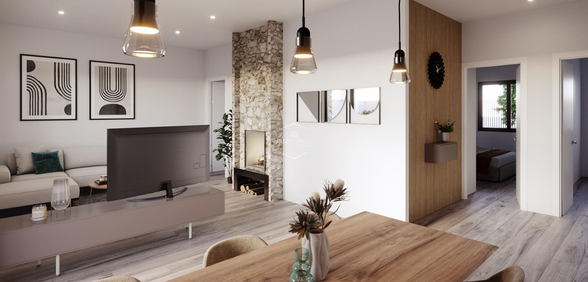 Nieuwbouw Woningen - Bungalow -
Hondón de las Nieves - El Salero