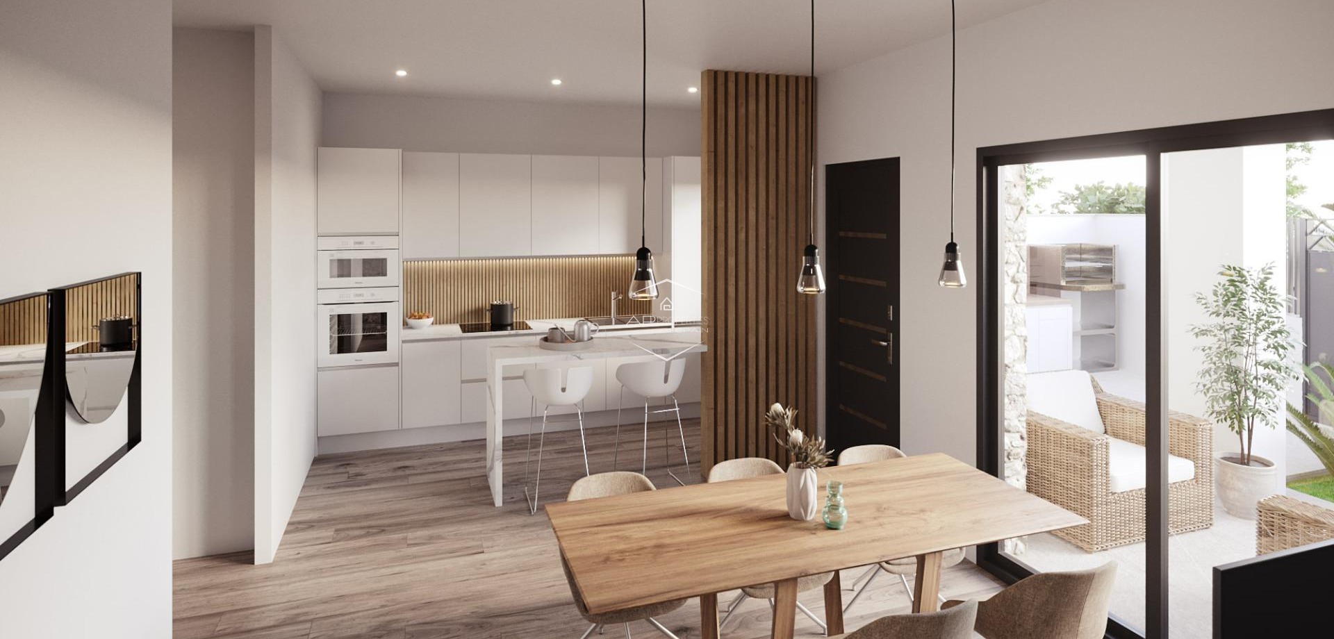 Nieuwbouw Woningen - Bungalow -
Hondón de las Nieves - El Salero