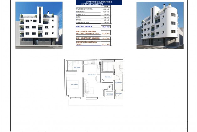 New Build - Apartment - flat -
Torrevieja - Centro