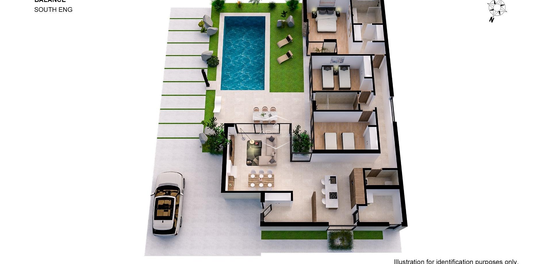 New Build - Villa - Detached -
Baños y Mendigo - Altaona Golf