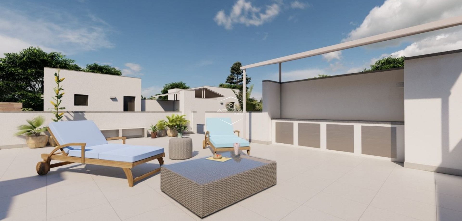 Nieuwbouw Woningen - Villa - Halfvrijstaand -
Torre Pacheco - Roldán