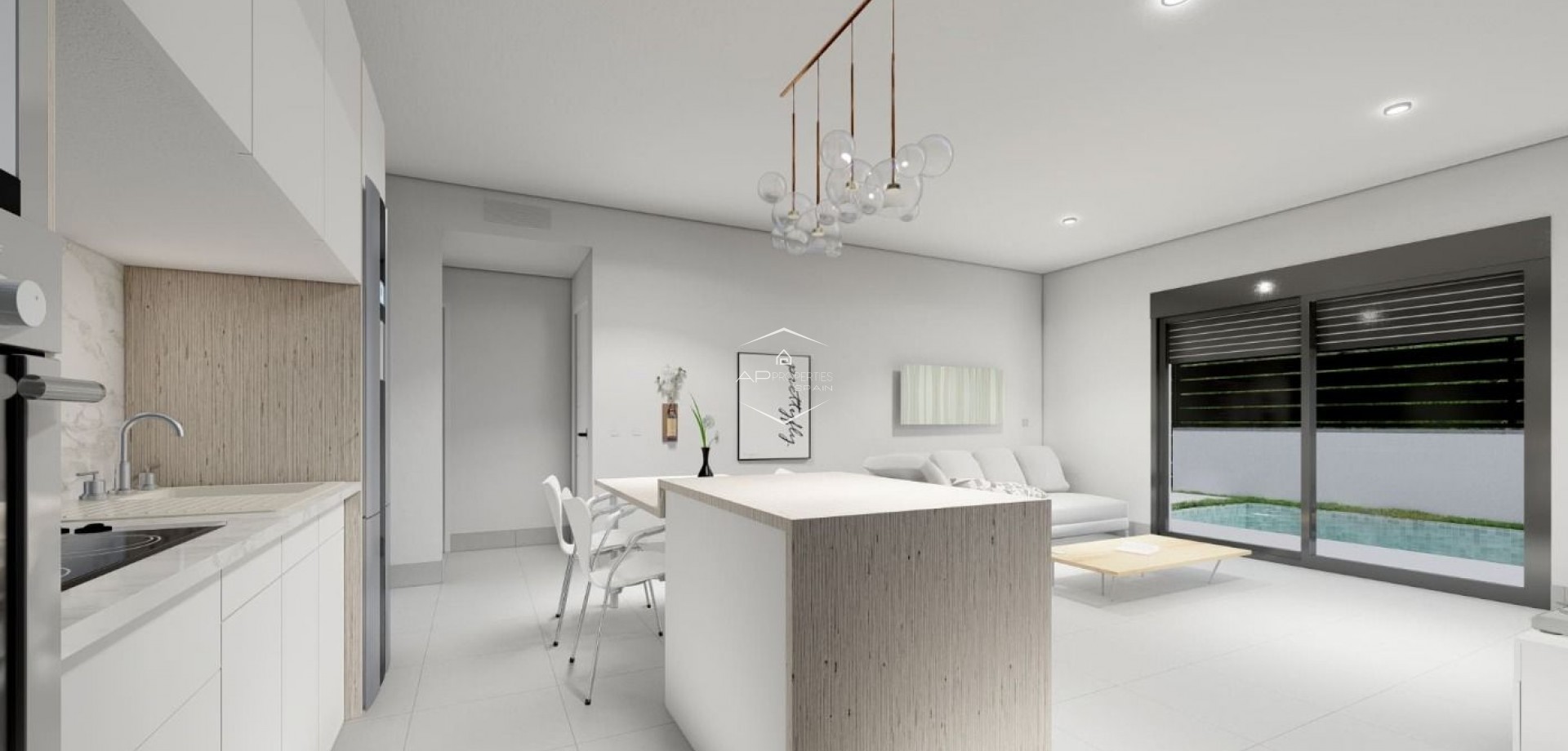 Nieuwbouw Woningen - Villa - Halfvrijstaand -
Torre Pacheco - Roldán