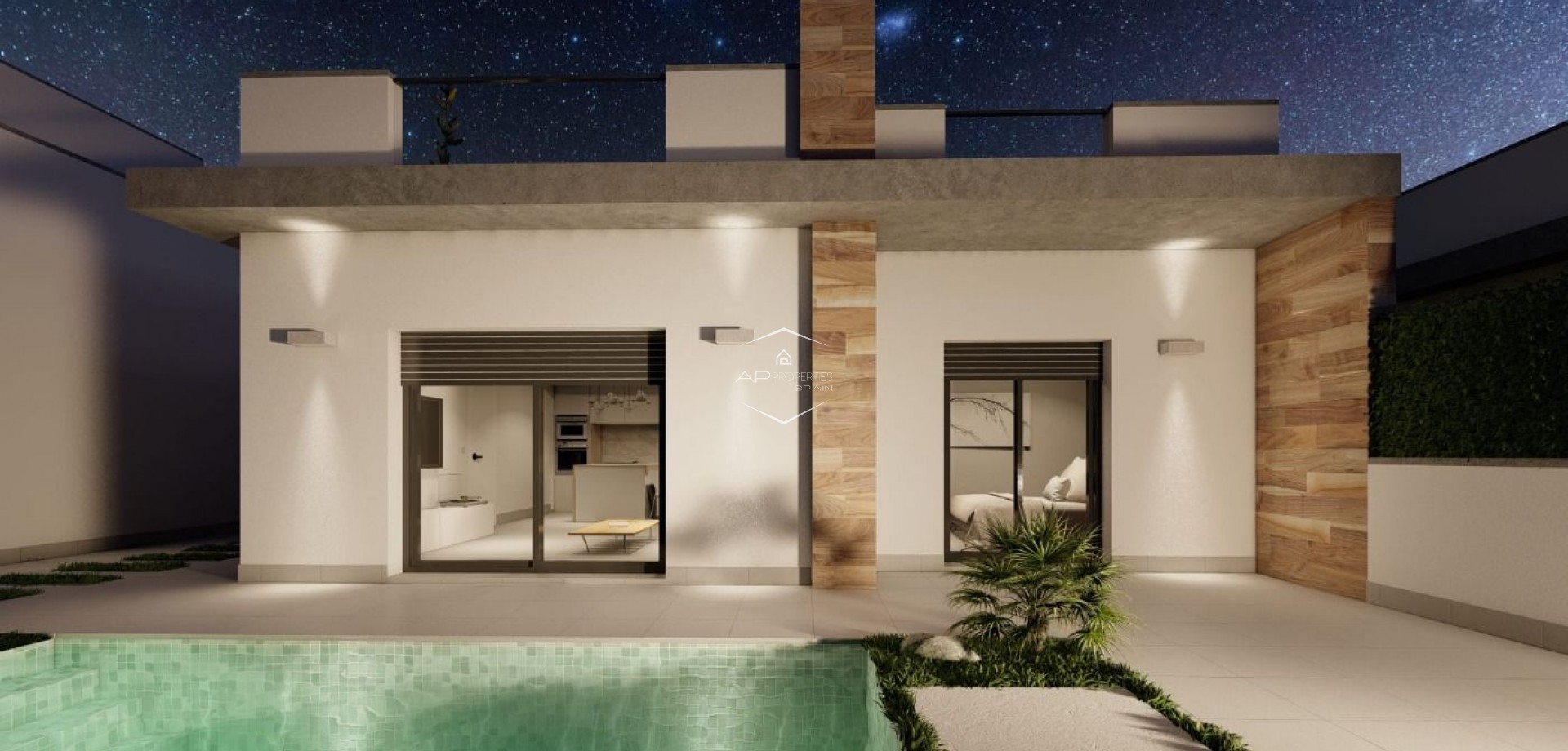 Nieuwbouw Woningen - Villa - Halfvrijstaand -
Torre Pacheco - Roldán