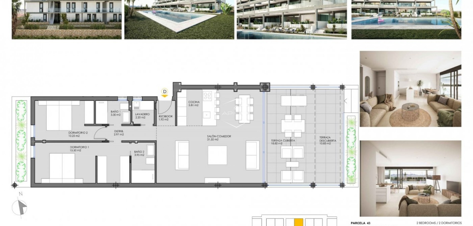 New Build - Apartment - flat -
Cartagena - Mar De Cristal