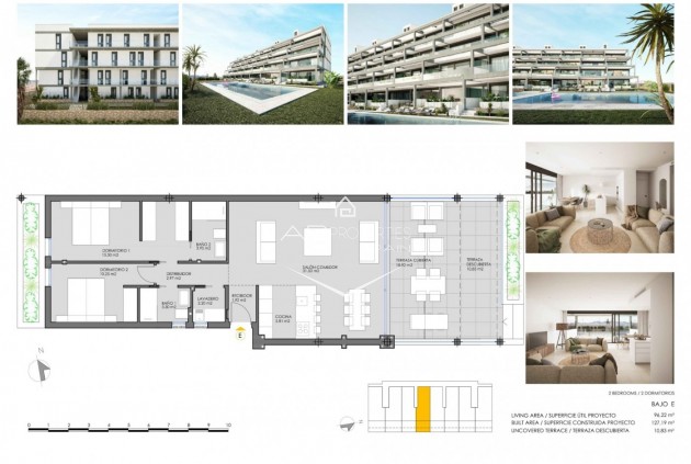 New Build - Apartment - flat -
Cartagena - Mar De Cristal