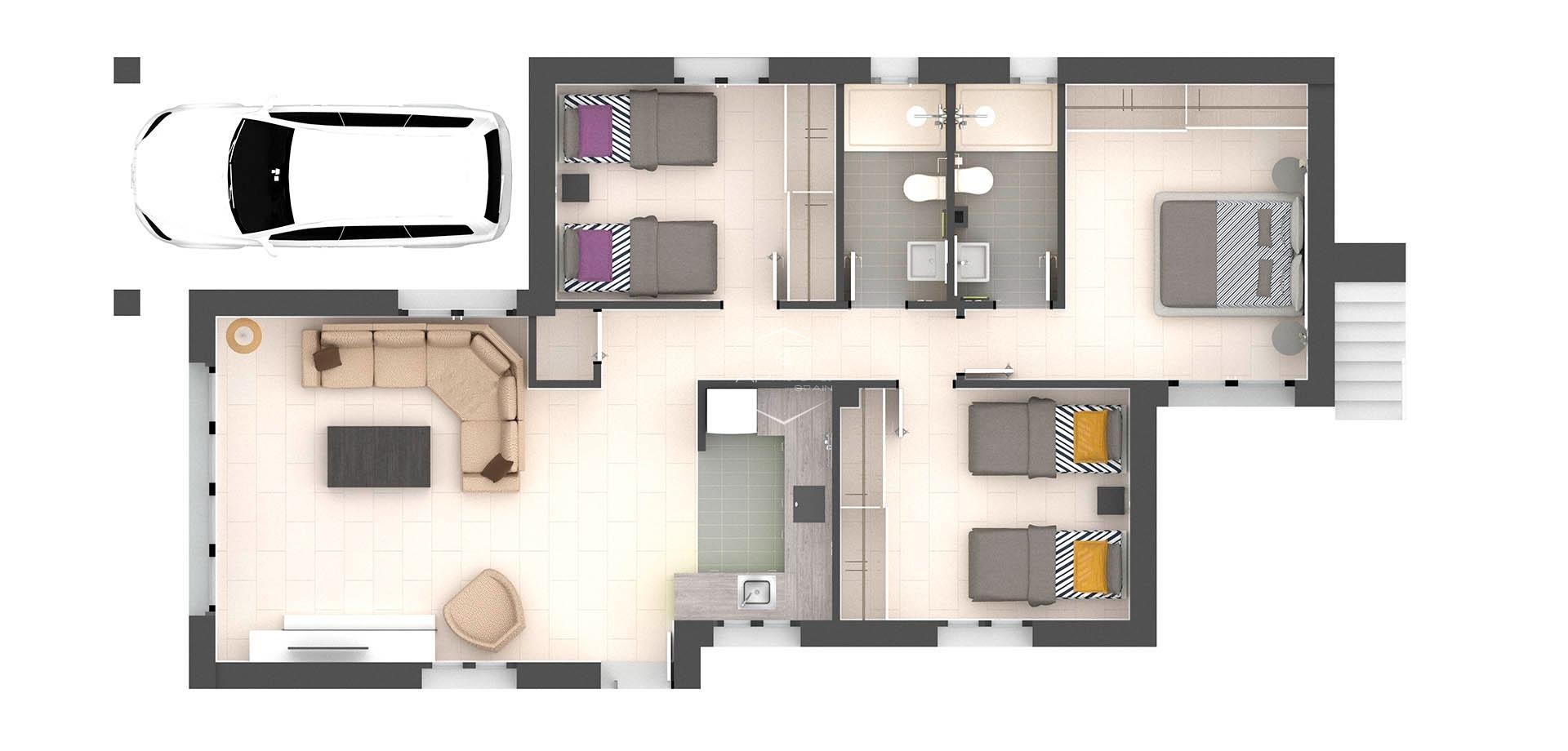 New Build - Villa - Detached -
Los Alcázares - Serena Golf