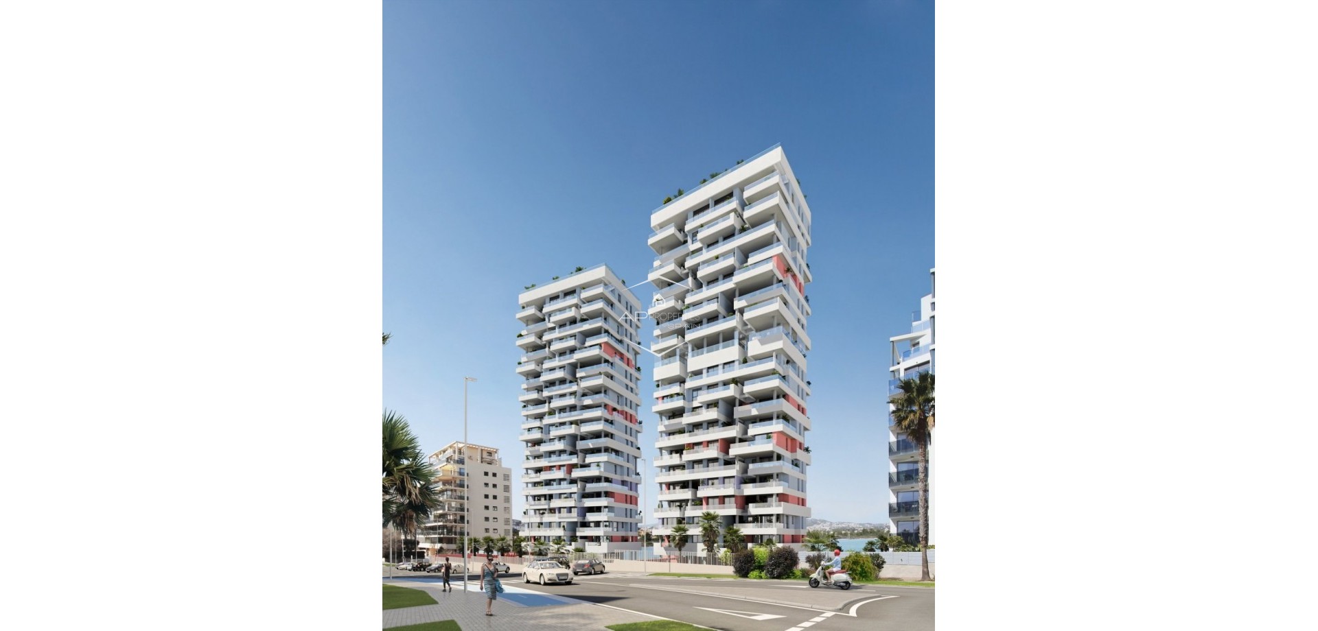 Nieuwbouw Woningen - Appartement- flat -
Calpe - Playa del Bol