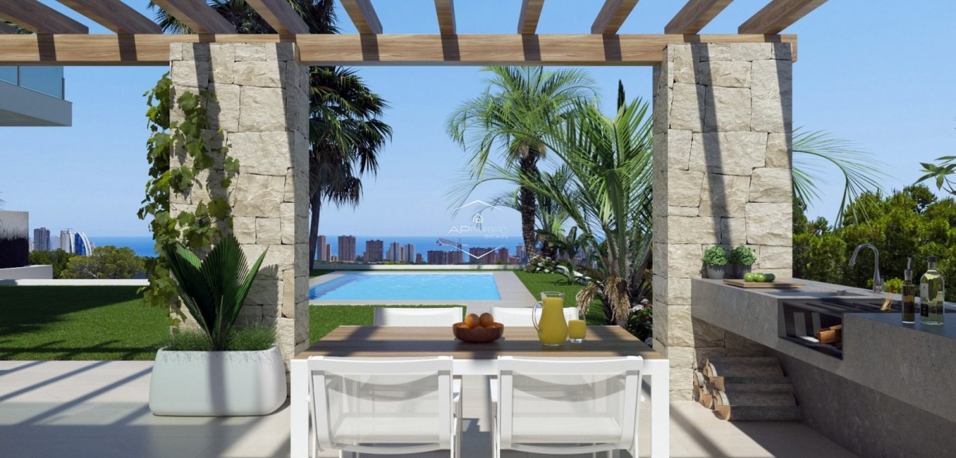 Nowy budynek - Willa - Dom wolnostojący -
Finestrat - Sierra Cortina