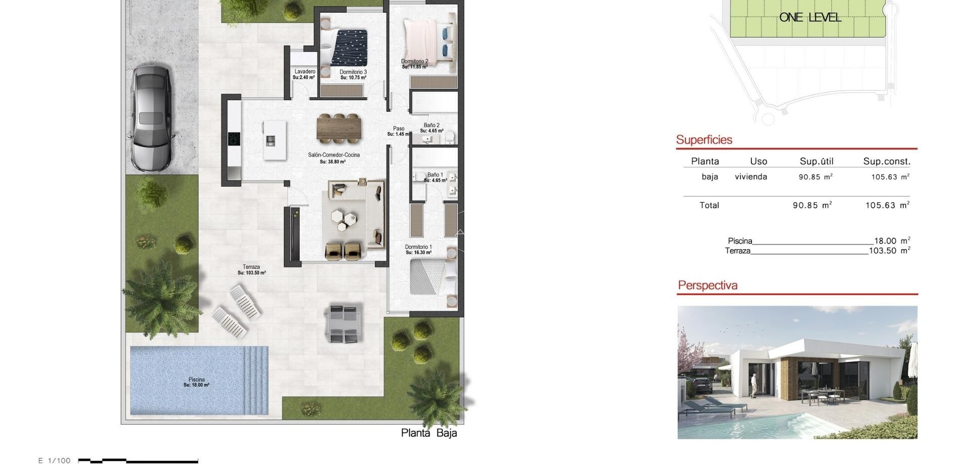 Nueva construcción  - Villa - Independiente -
Baños y Mendigo - Altaona Golf