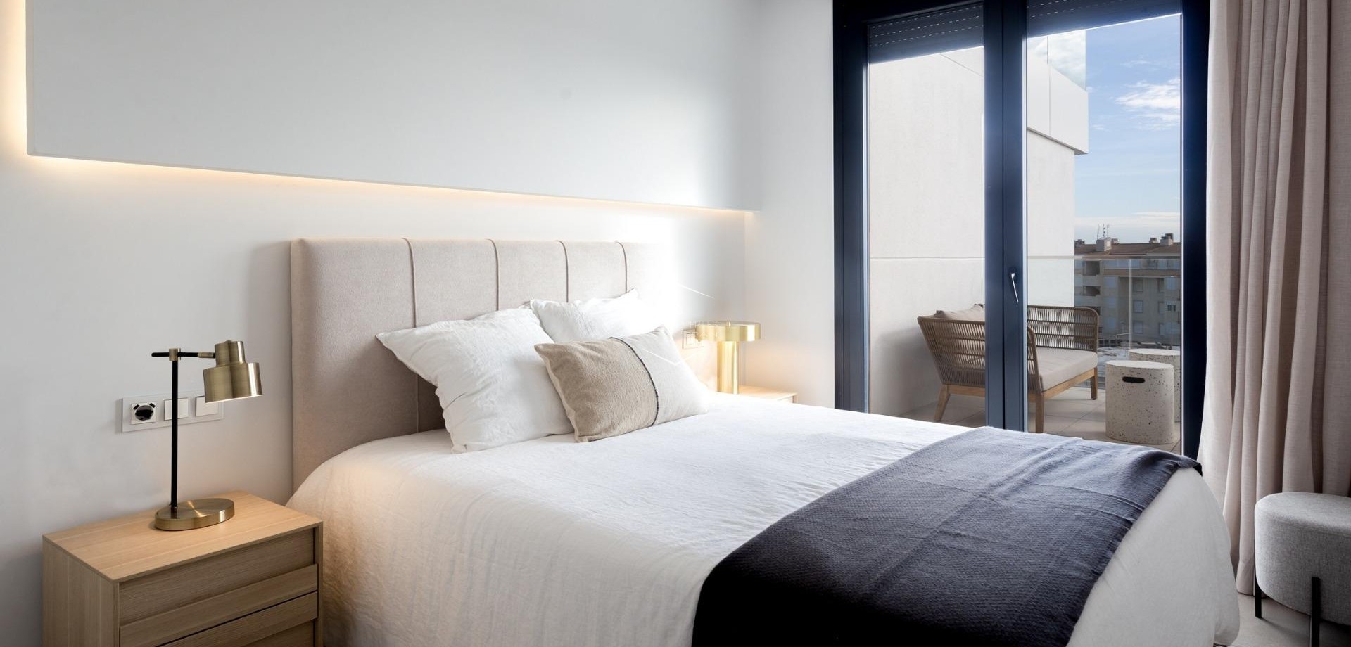 Nowy budynek - Dwupoziomowy Penthouse -
Denia - L´Estanyó (Marinas)