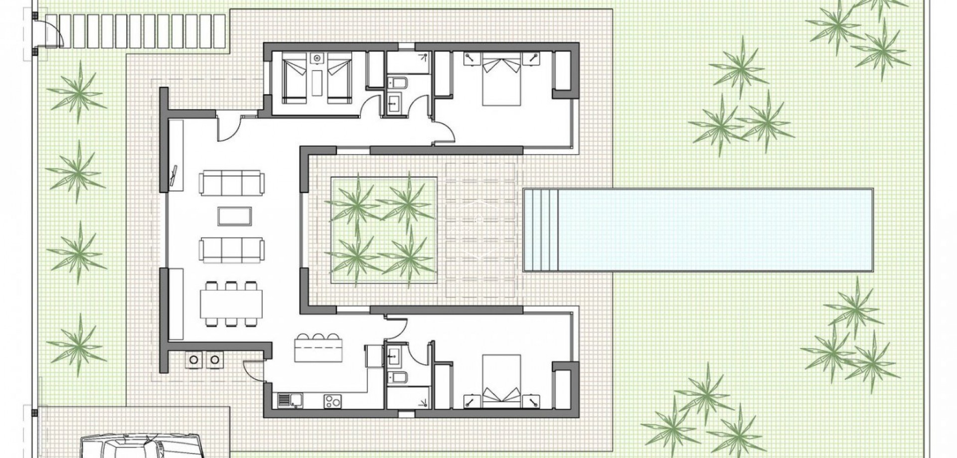 New Build - Villa - Detached -
Benijofar - Polideportivo