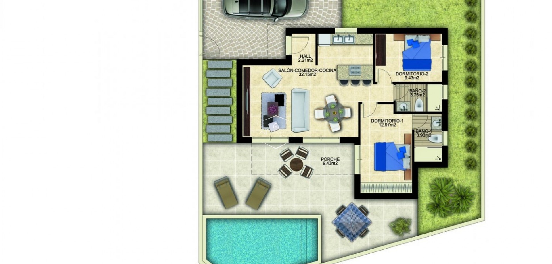 Nueva construcción  - Villa - Independiente -
Benijofar - Polideportivo