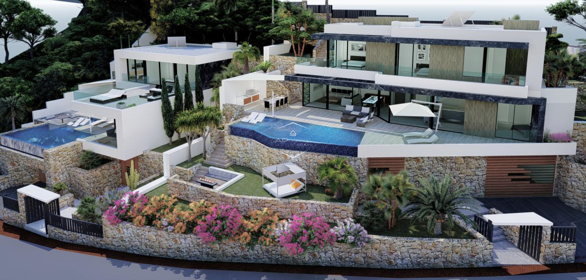 Nowy budynek - Willa - Dom wolnostojący -
Calpe - Maryvilla