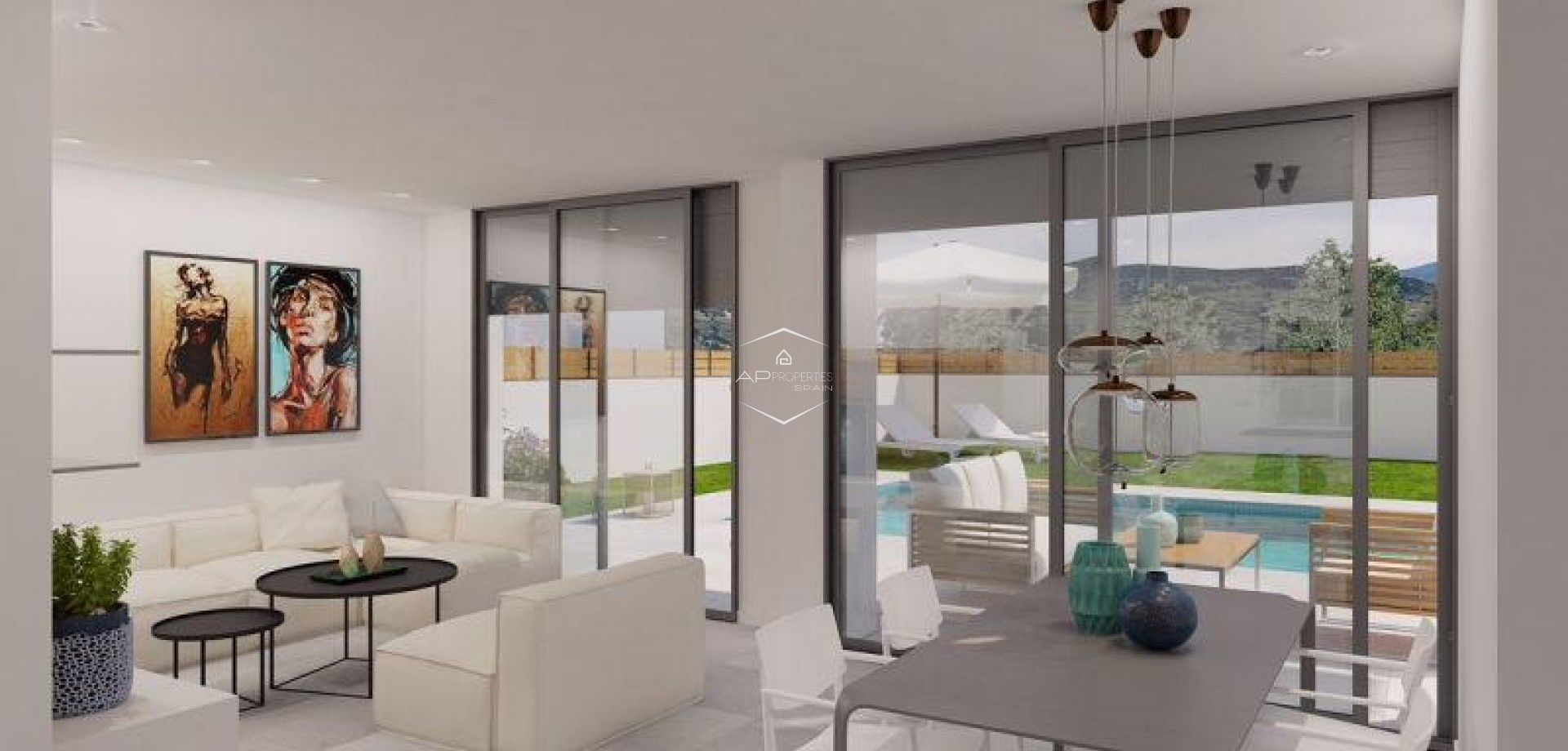 New Build - Villa - Detached -
Aspe - Centro