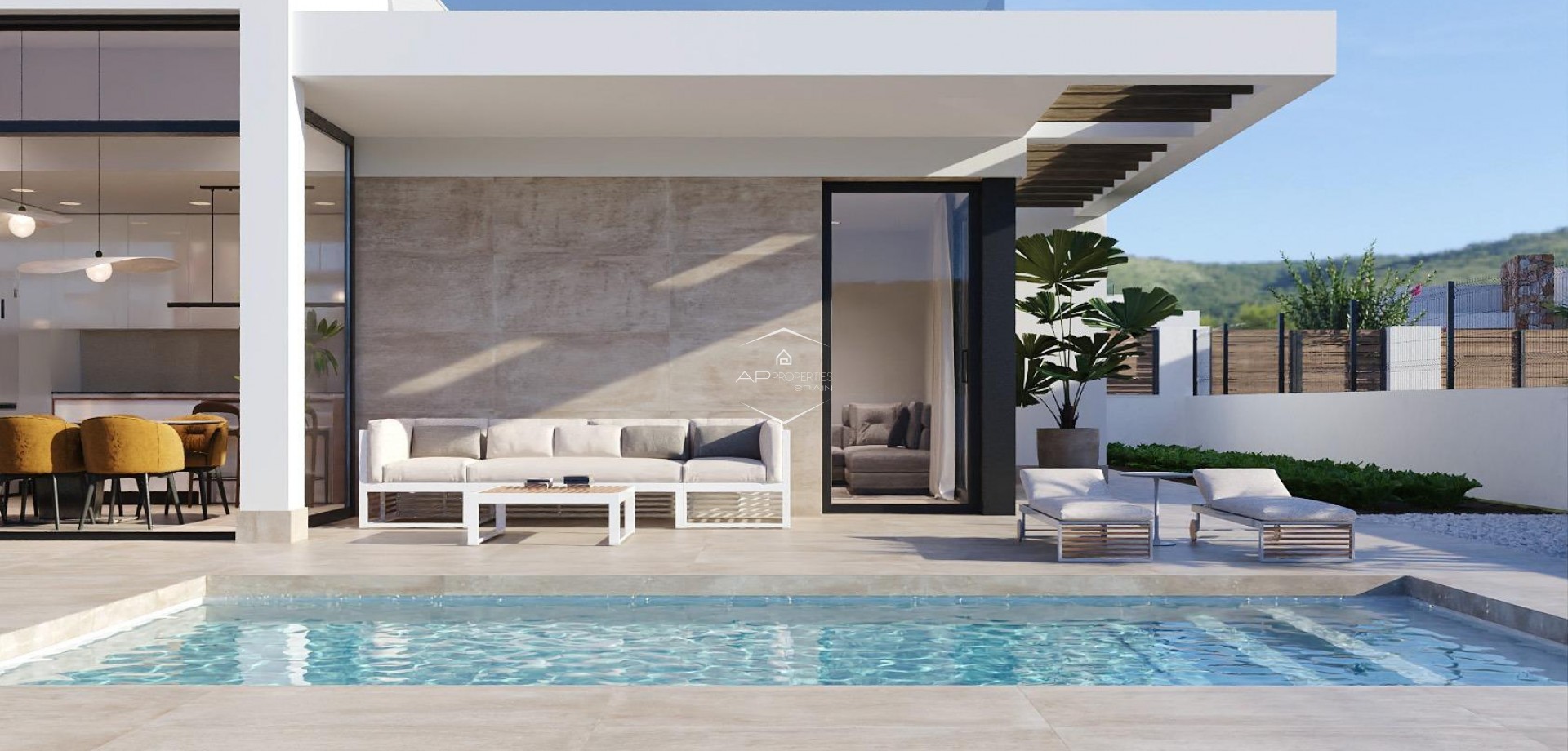 Nowy budynek - Willa - Dom wolnostojący -
Fuente Álamo - Hacienda del Alamo