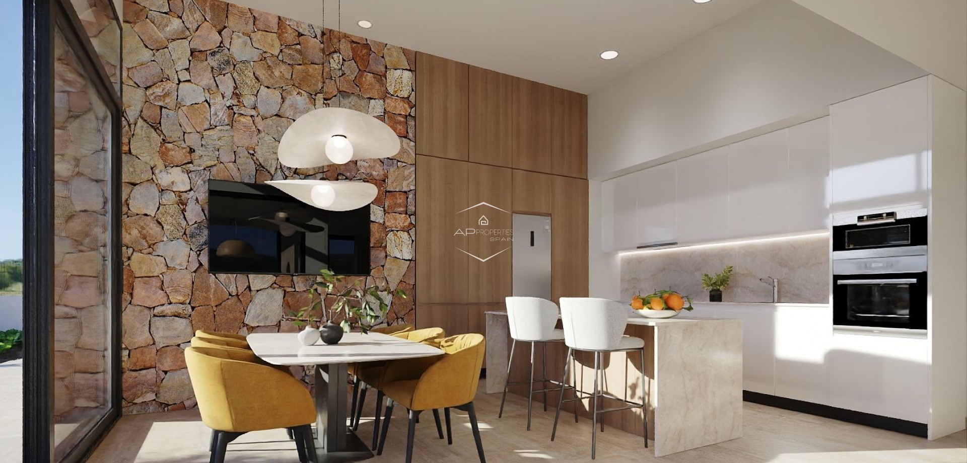 Nowy budynek - Willa - Dom wolnostojący -
Fuente Álamo - Hacienda del Alamo