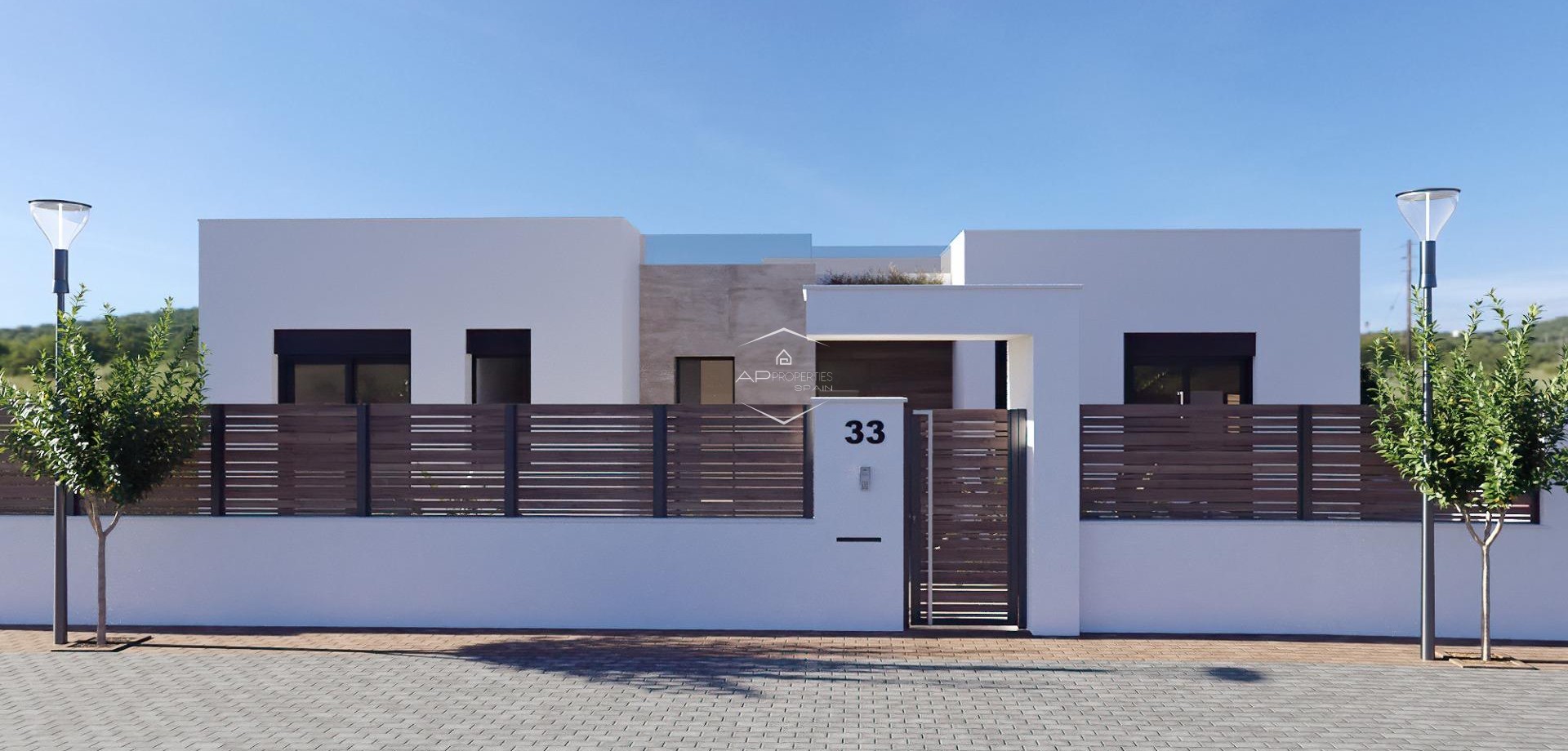 Nowy budynek - Willa - Dom wolnostojący -
Fuente Álamo - Hacienda del Alamo