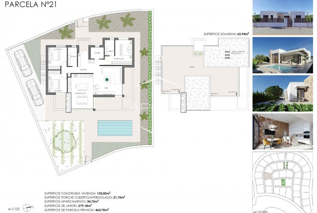 Nowy budynek - Willa - Dom wolnostojący -
Fuente Álamo - Hacienda del Alamo