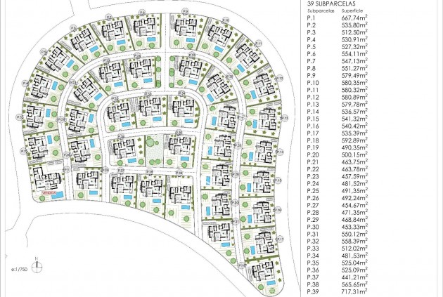 Nowy budynek - Willa - Dom wolnostojący -
Fuente Álamo - Hacienda del Alamo