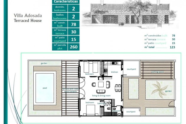 Nueva construcción  - Adosado -
Sucina - Peraleja Golf