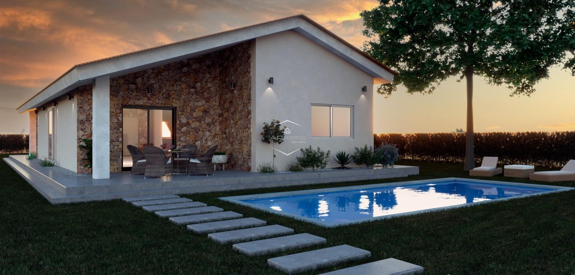 New Build - Villa - Detached -
Moratalla - Campo de San Juan