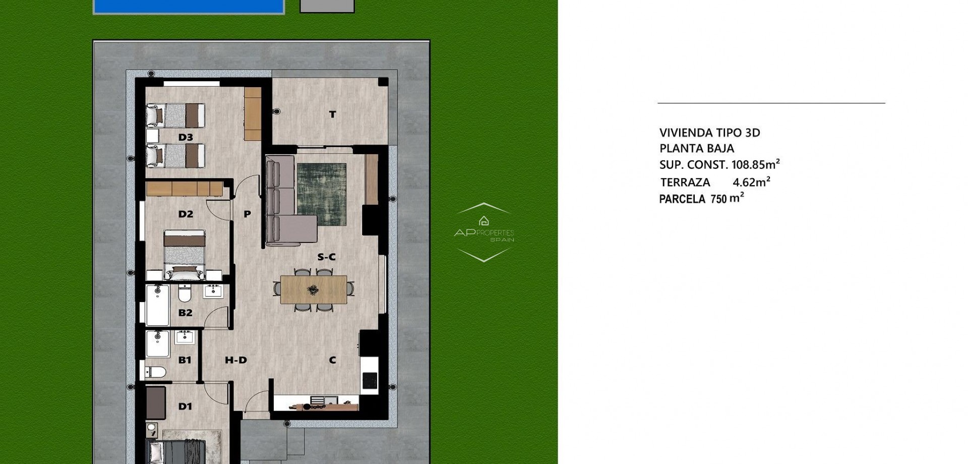 New Build - Villa - Detached -
Moratalla - Campo de San Juan