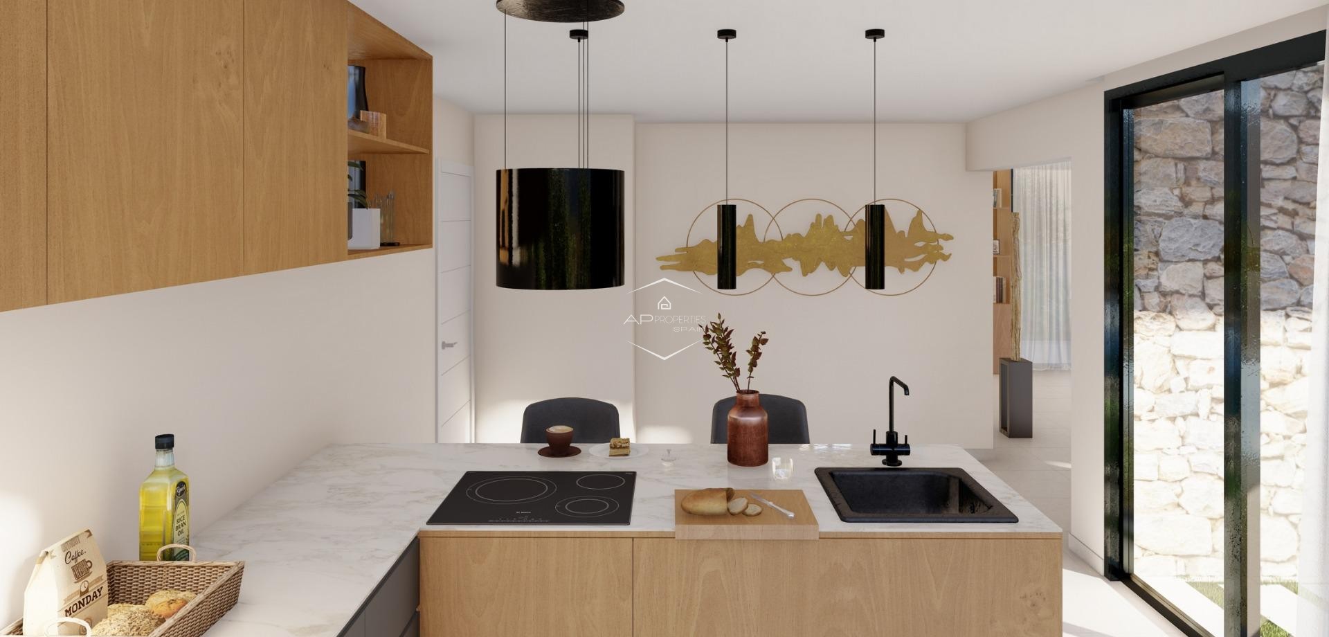 Nowy budynek - Willa - Dom wolnostojący -
Yecla