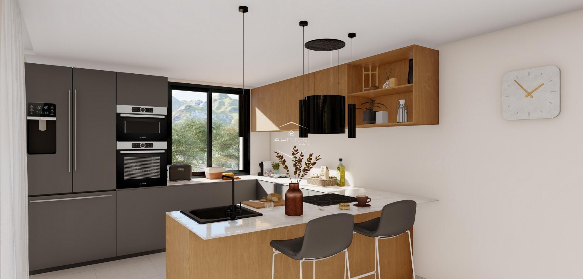 Nowy budynek - Willa - Dom wolnostojący -
Yecla