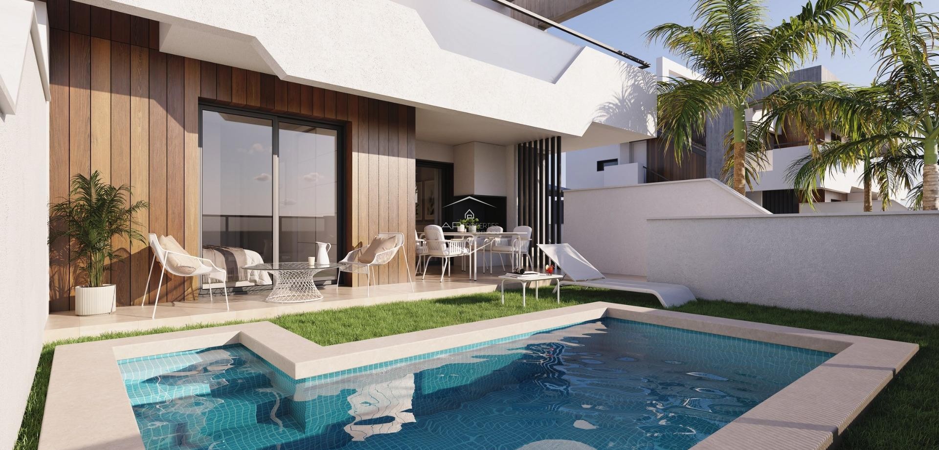 New Build - Bungalow -
Puerto de Mazarron - Playa Negra