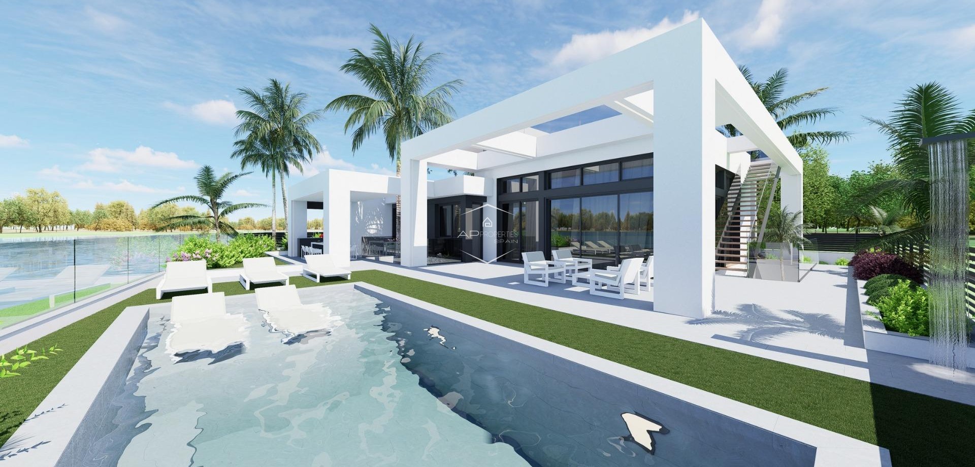 Nowy budynek - Willa - Dom wolnostojący -
Los Alcázares - Santa Rosalia Lake and Life Resort