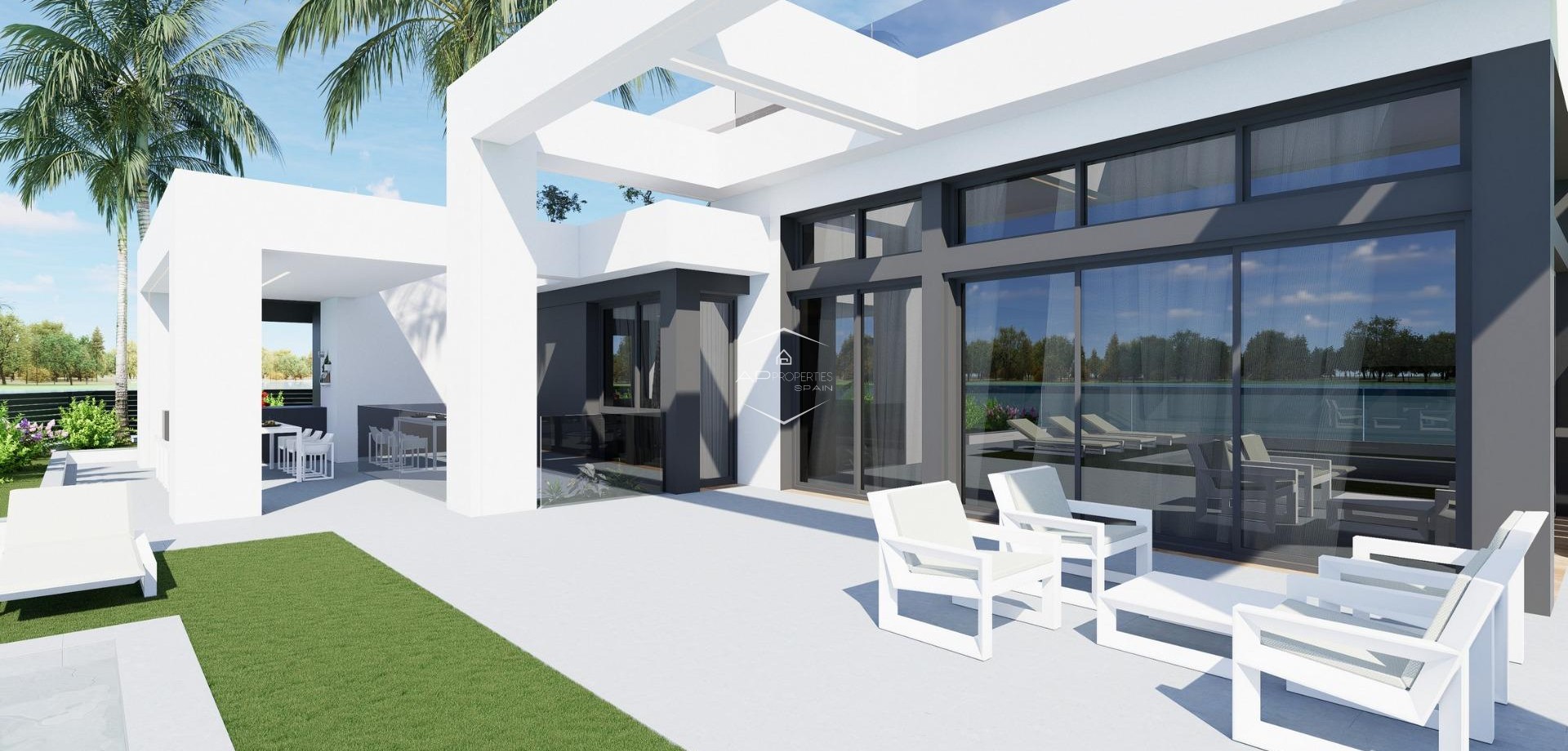 Nowy budynek - Willa - Dom wolnostojący -
Los Alcázares - Santa Rosalia Lake and Life Resort