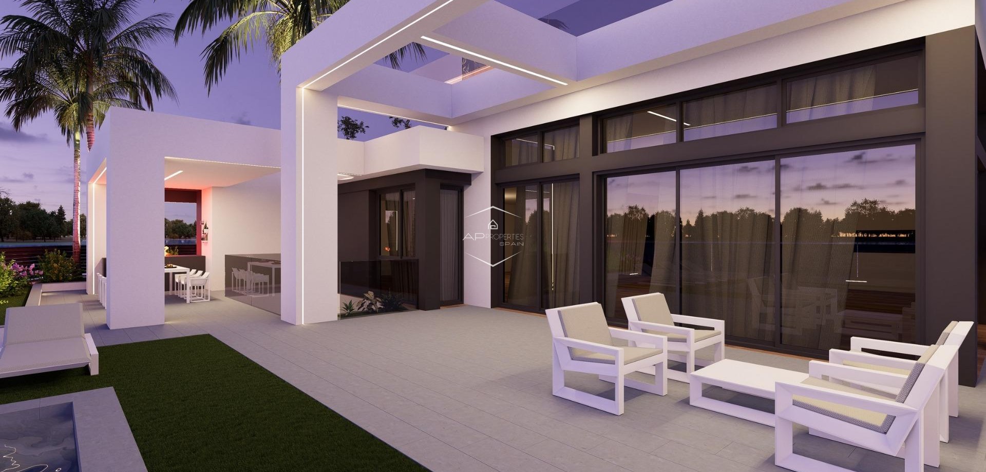 Nowy budynek - Willa - Dom wolnostojący -
Los Alcázares - Santa Rosalia Lake and Life Resort