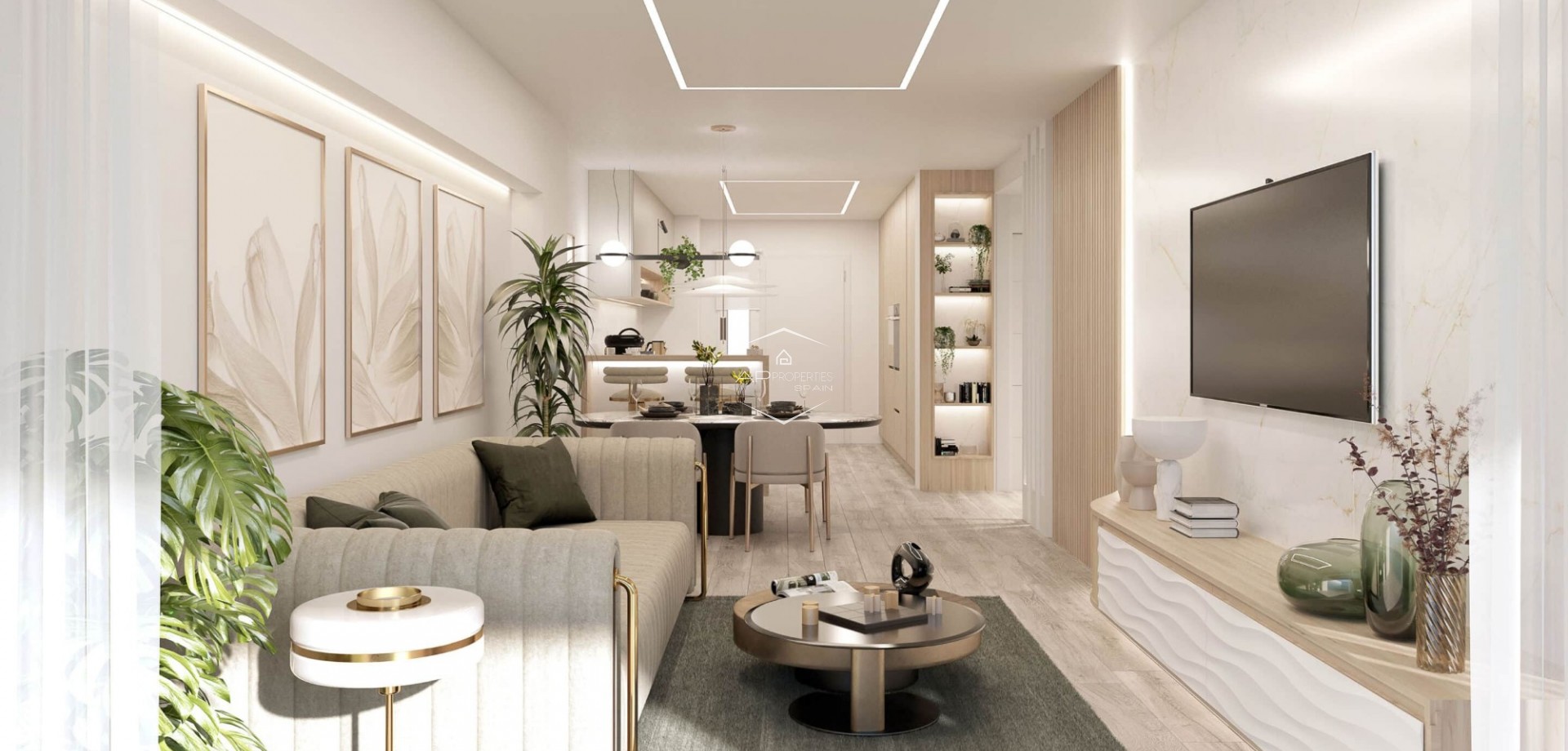 Nueva construcción  - Apartamento - piso -
La Manga del Mar Menor - 1ª Linea Del Mar Mediterraneo