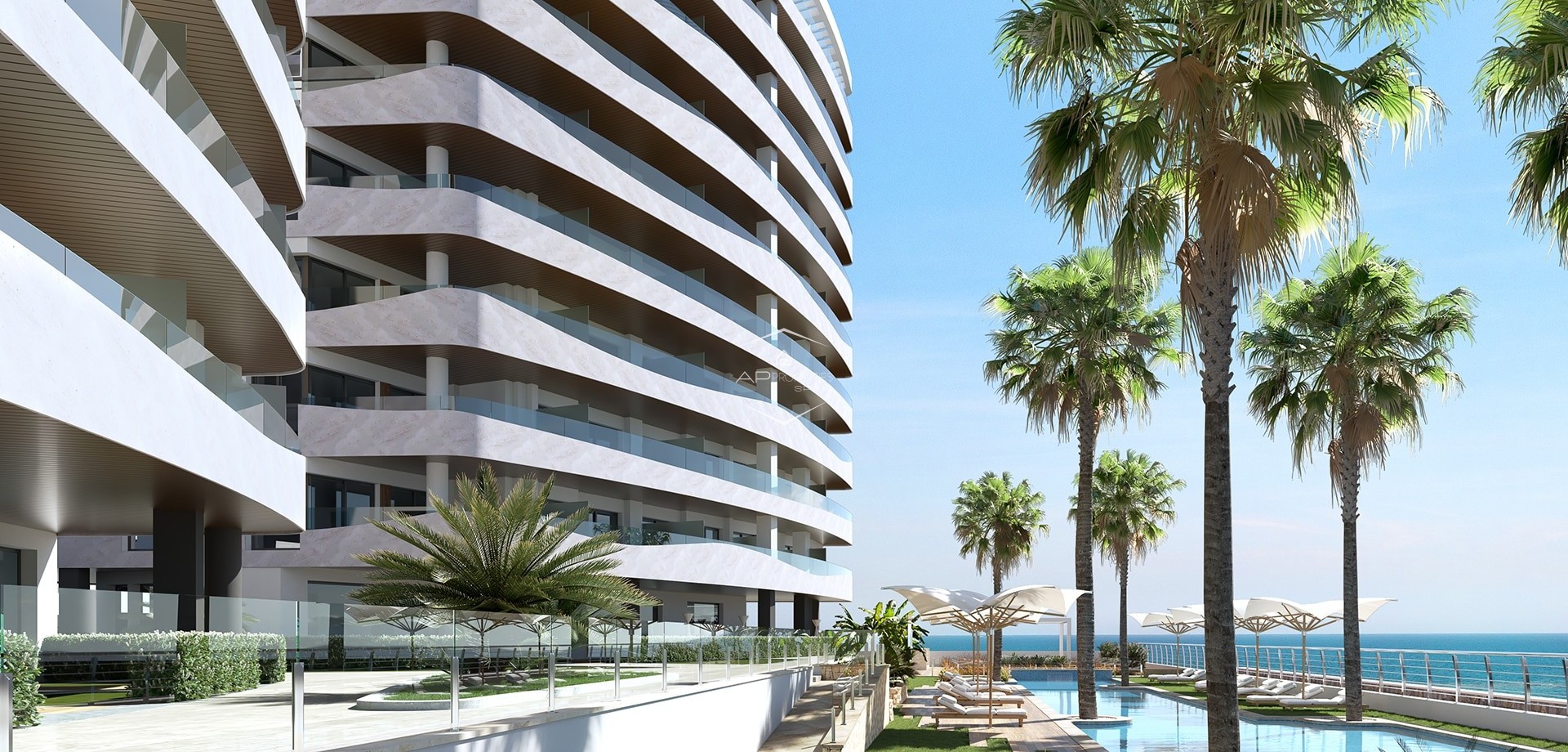 Nueva construcción  - Apartamento - piso -
La Manga del Mar Menor - 1ª Linea Del Mar Mediterraneo