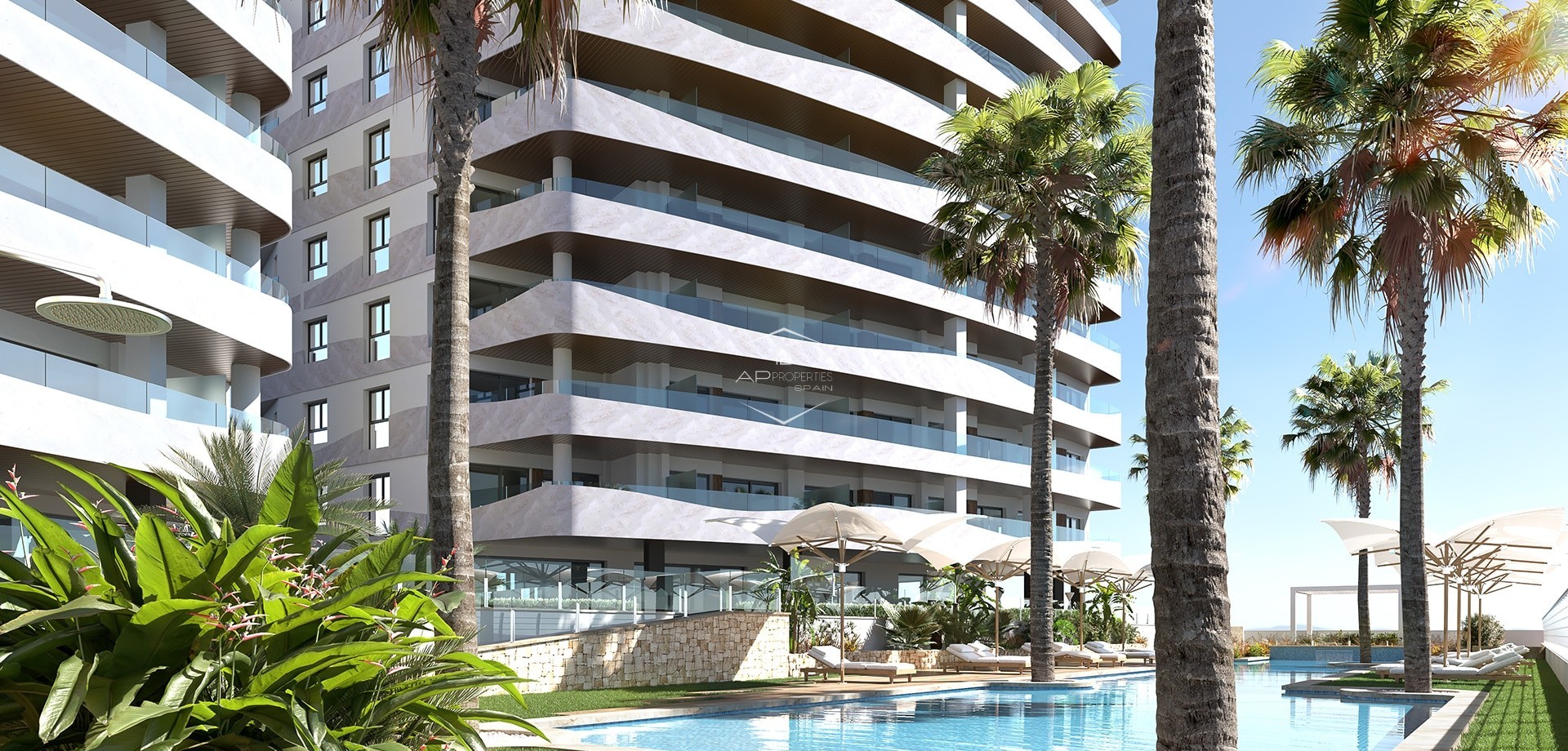 Nueva construcción  - Apartamento - piso -
La Manga del Mar Menor - 1ª Linea Del Mar Mediterraneo