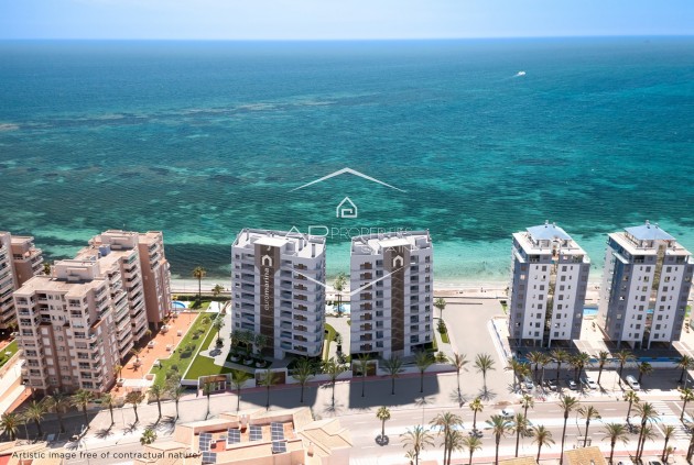 Nueva construcción  - Apartamento - piso -
La Manga del Mar Menor - 1ª Linea Del Mar Mediterraneo