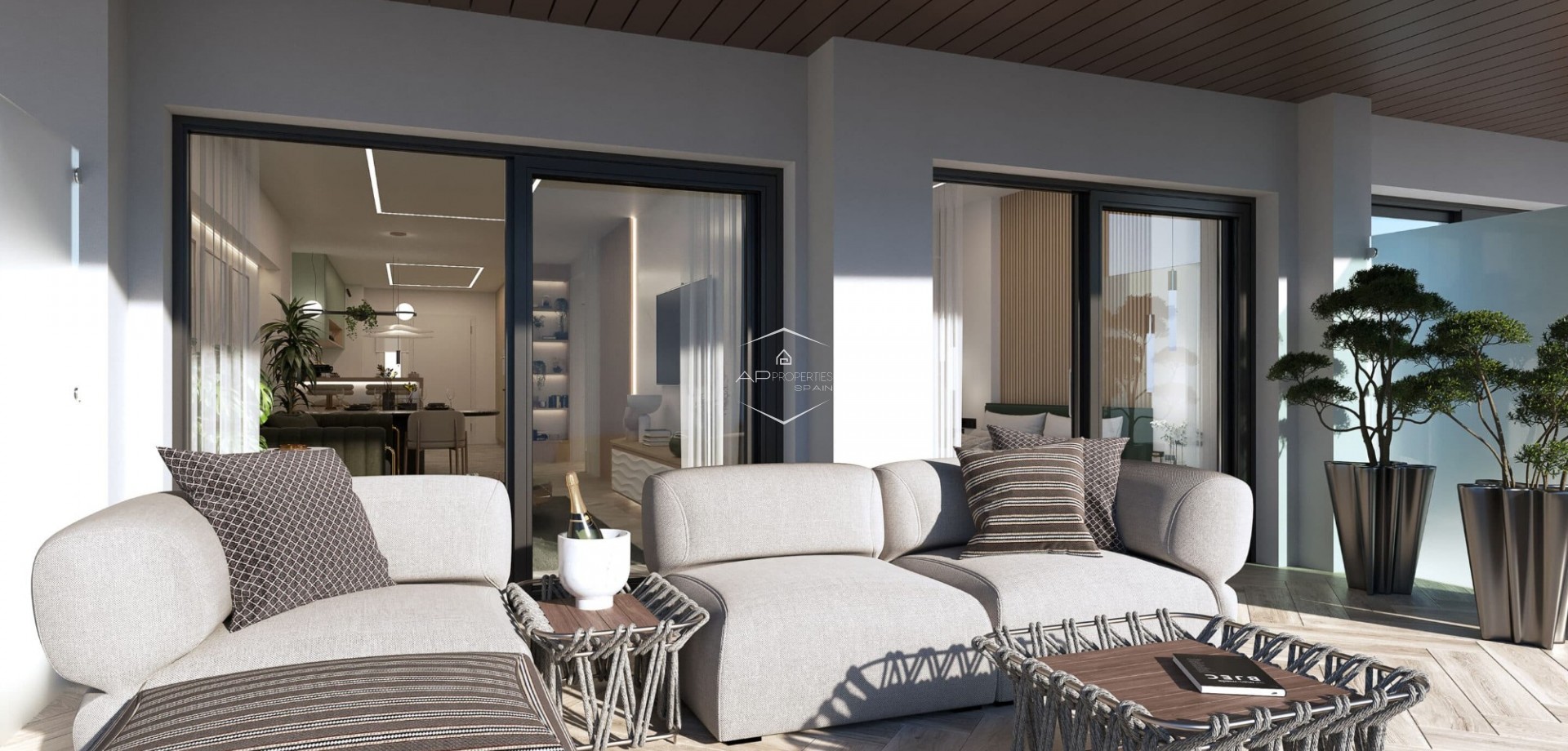 New Build - Apartment - flat -
La Manga del Mar Menor - 1ª Linea Del Mar Mediterraneo