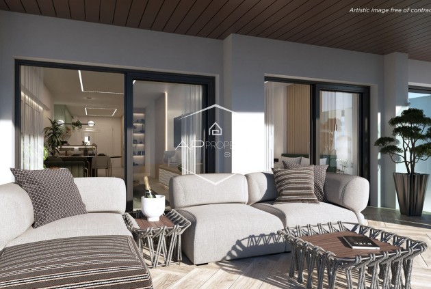 New Build - Apartment - flat -
La Manga del Mar Menor - 1ª Linea Del Mar Mediterraneo