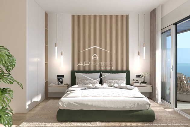 New Build - Apartment - flat -
La Manga del Mar Menor - 1ª Linea Del Mar Mediterraneo