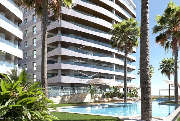 New Build - Apartment - flat -
La Manga del Mar Menor - 1ª Linea Del Mar Mediterraneo