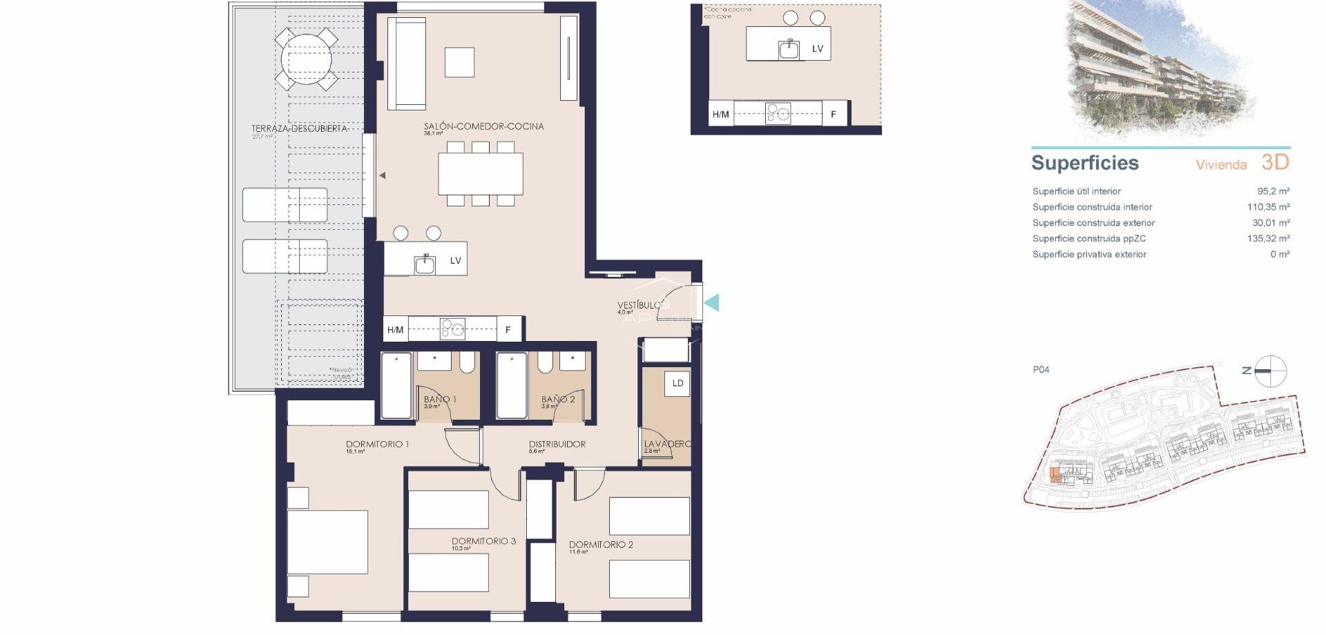 New Build - Apartment - Penthouse -
Denia - Playa de La Almadraba