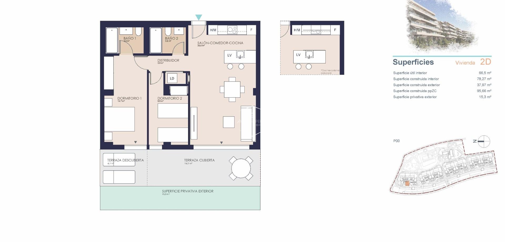 Nieuwbouw Woningen - Appartement- flat -
Denia - Playa de La Almadraba