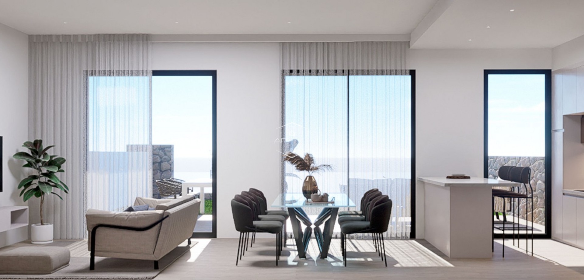 New Build - Apartment / flat -
Finestrat - Balcón de Finestrat
