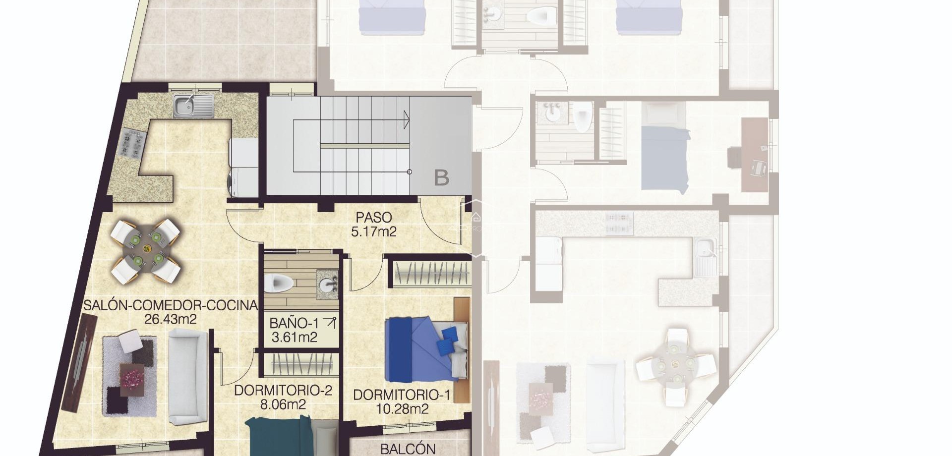 Nieuwbouw Woningen - Appartement- flat -
Jacarilla - pueblo