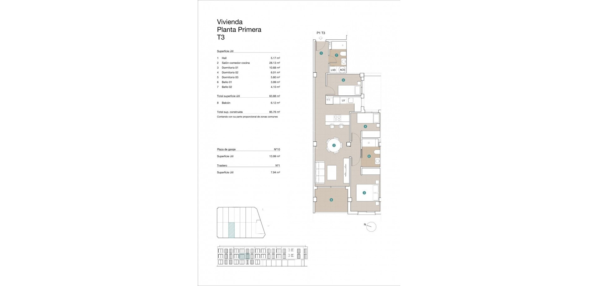 New Build - Apartment - flat -
Jacarilla - pueblo