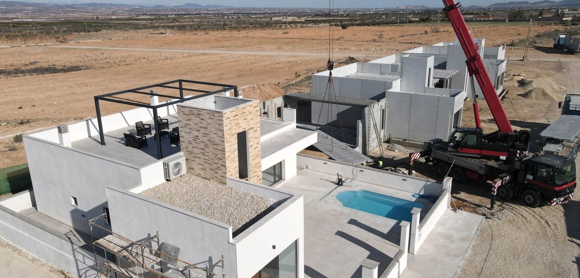 Nowy budynek - Willa - Dom wolnostojący -
Fuente Álamo - La Pinilla