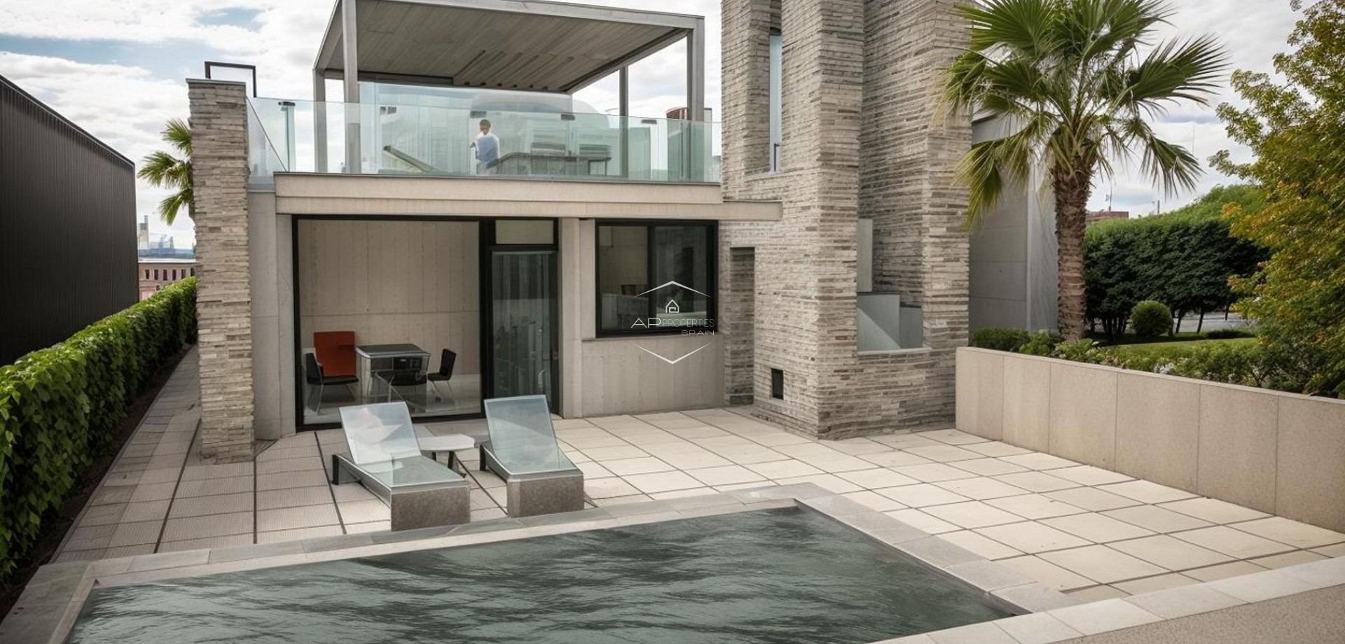 Nowy budynek - Willa - Dom wolnostojący -
Fuente Álamo - La Pinilla